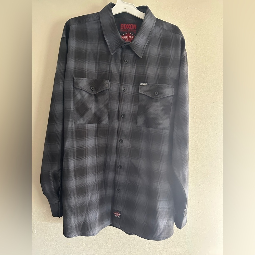 Dixxon Men’s The Niner FR Workforce Plaid Flannel